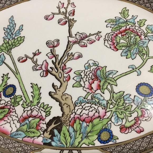 Vintage/Antique Alfred Meakin Ironstone Bengal Tree large oval platter - Picture 3 of 9